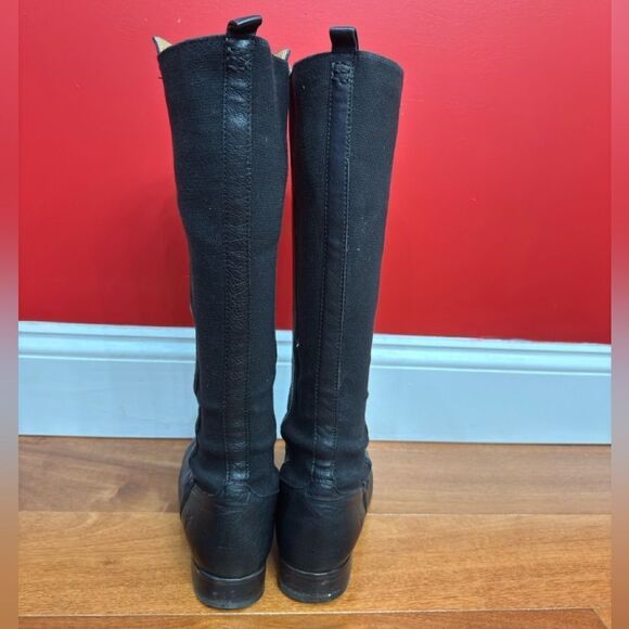 Frye Frye 3474163 Molly Gore Elastic Back Tall Riding Leather Boots Size 8B - Picture 2 of 12